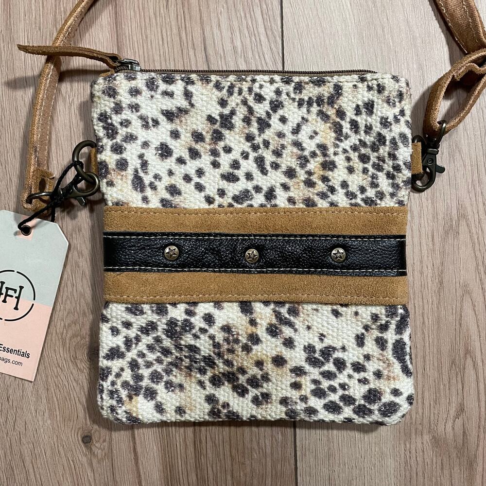 Hopofly Bags Upcycled Crossbody Travel Purse New